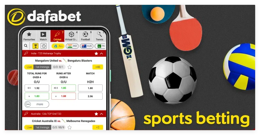 Dafabet sports